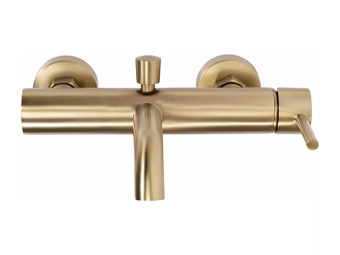 Robinet De Baignoire Rea Lungo Brush Gold
