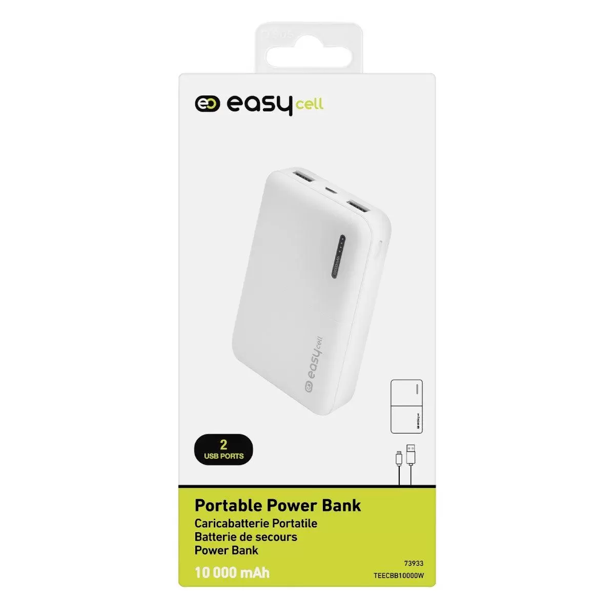 Powerbank SBS 10.000 mAh mit