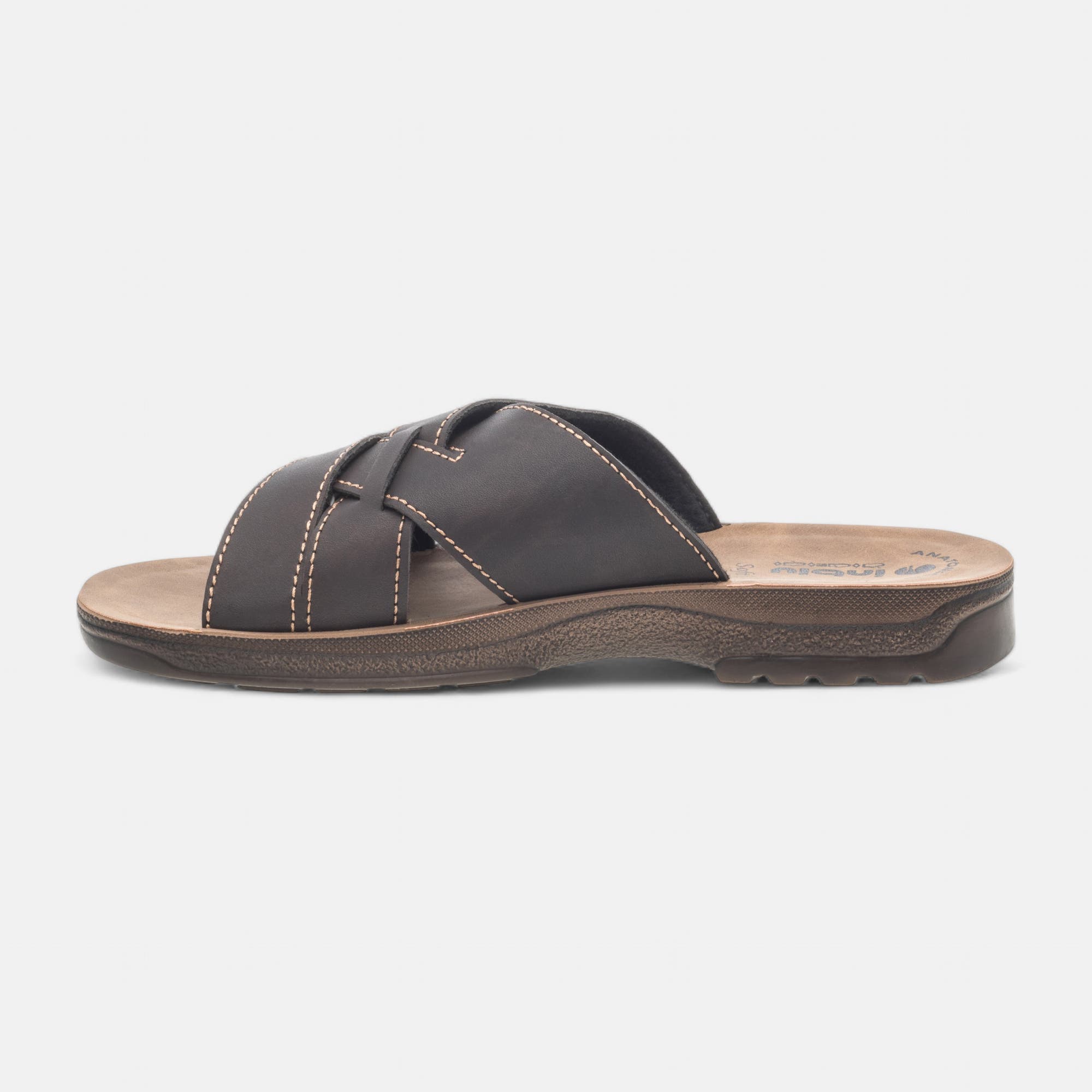 Mules Homme marron