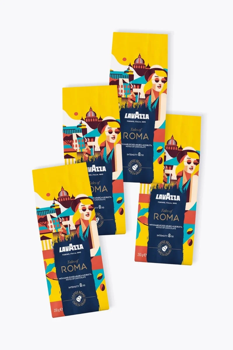 Lavazza Tales of Italy Roma Vorteilspaket 1kg