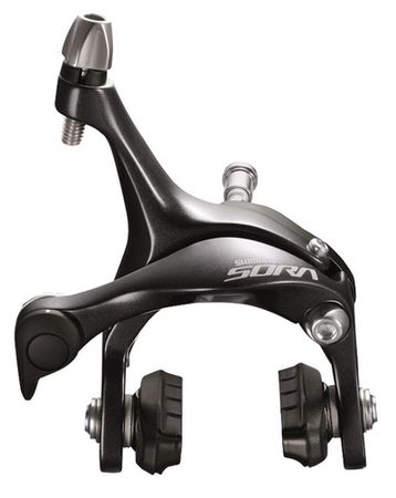 SORA R3000 Rennvelobremse  schwarz  hinten