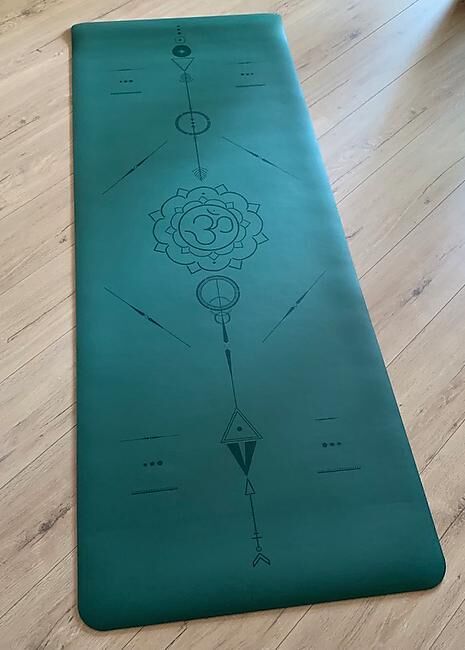 YOGOM - TAPIS DE YOGA STAR OM CANARD