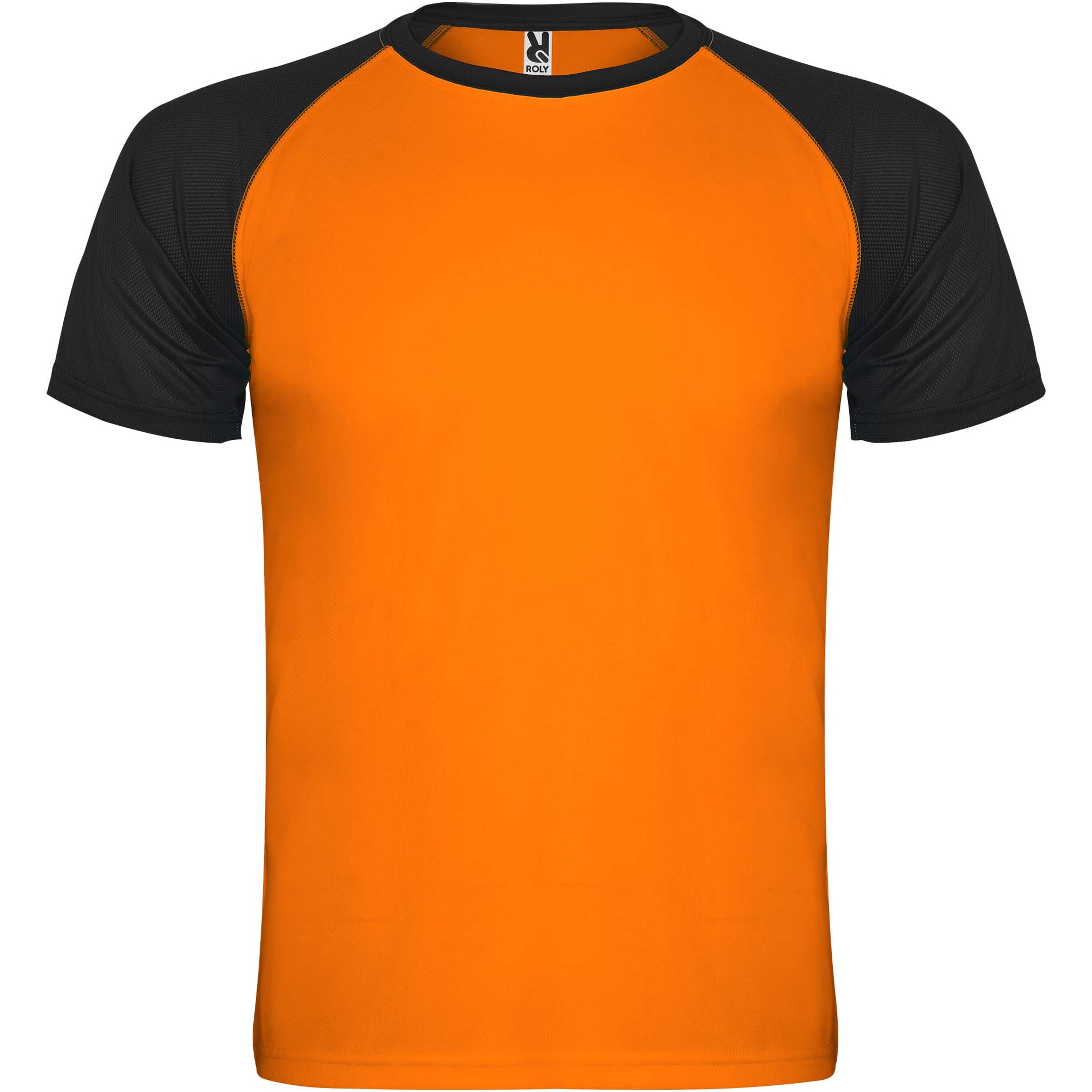 Roly R6650 - T-shirt de sport Indianapolis à manches courtes unisexe
