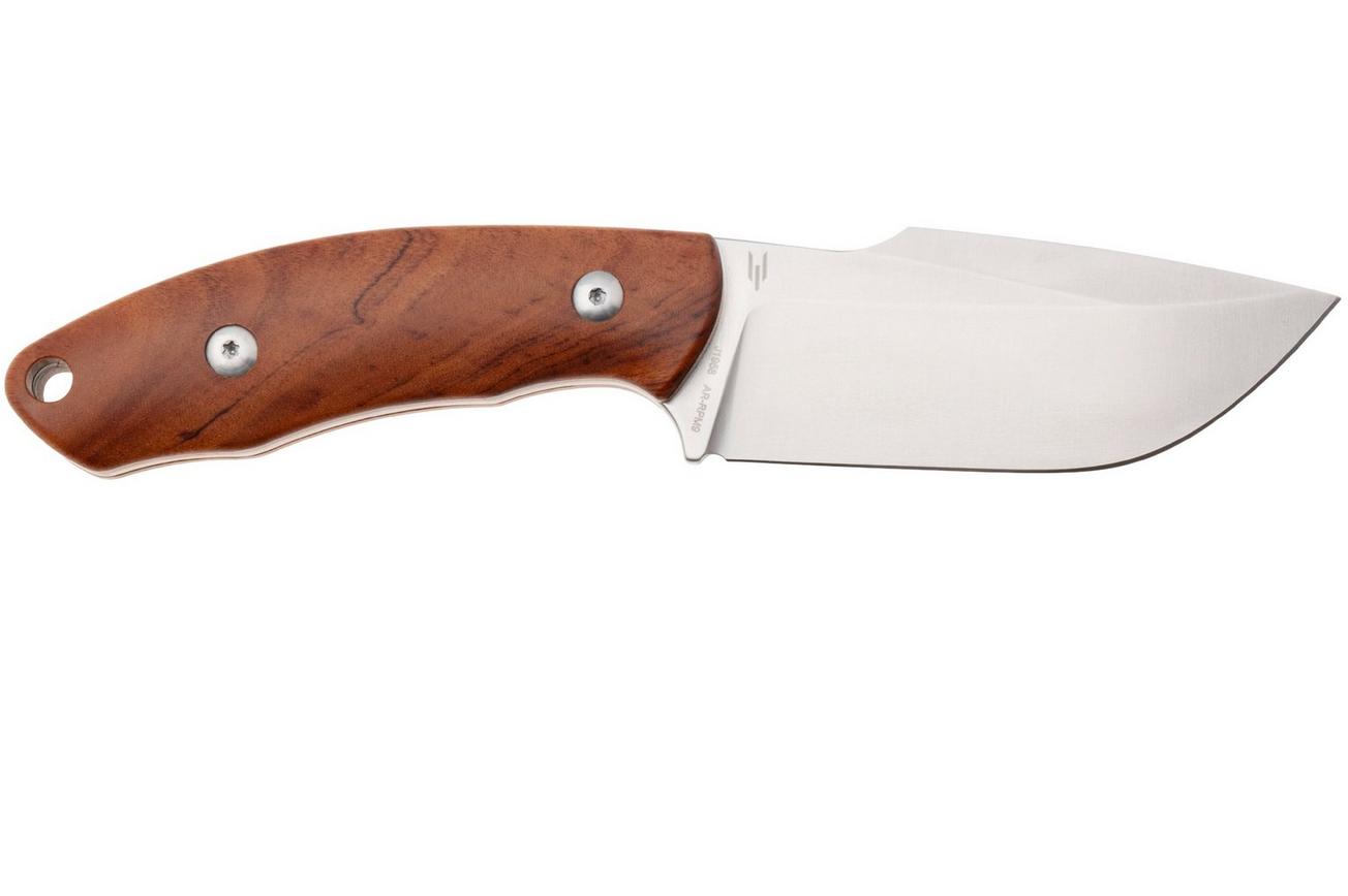 CJRB Mutt J1958-WD Satin AR-RPM9, Wood, vaststaand mes, Johnathan Shaw design