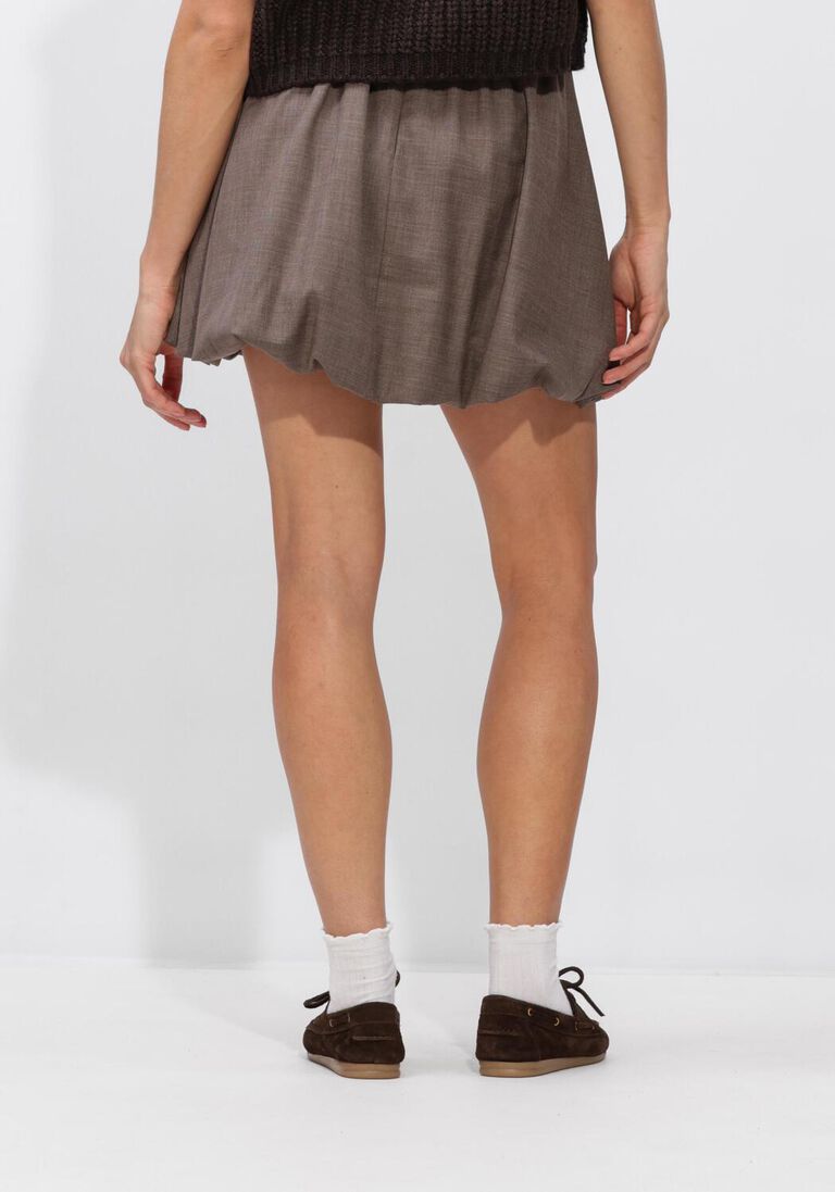 bruine second female rokken oline mini baloon skirt