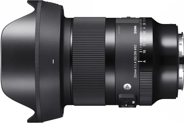 Sigma Art - Objektiv - 20 mm - f/1.4 DG DN - Sony E-mount