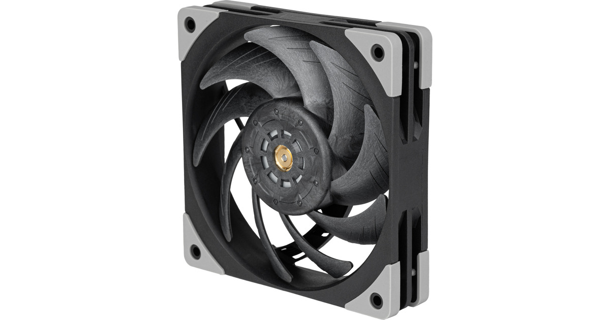 SilverStoneFHL120 case fan  (Zwart, 120 x 120 x 25 mm, PWM)