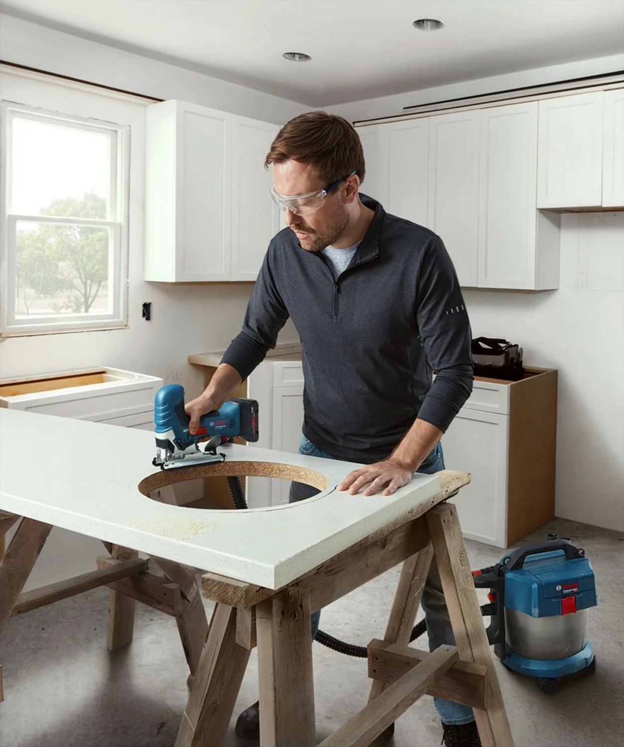 Bosch GST 18V-125 S Accu Decoupeerzaag - in L-Boxx