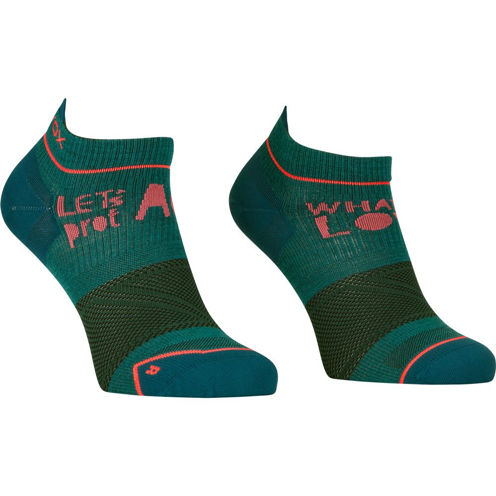 ORTOVOX Alpine Light Low Socken Damen pacific green