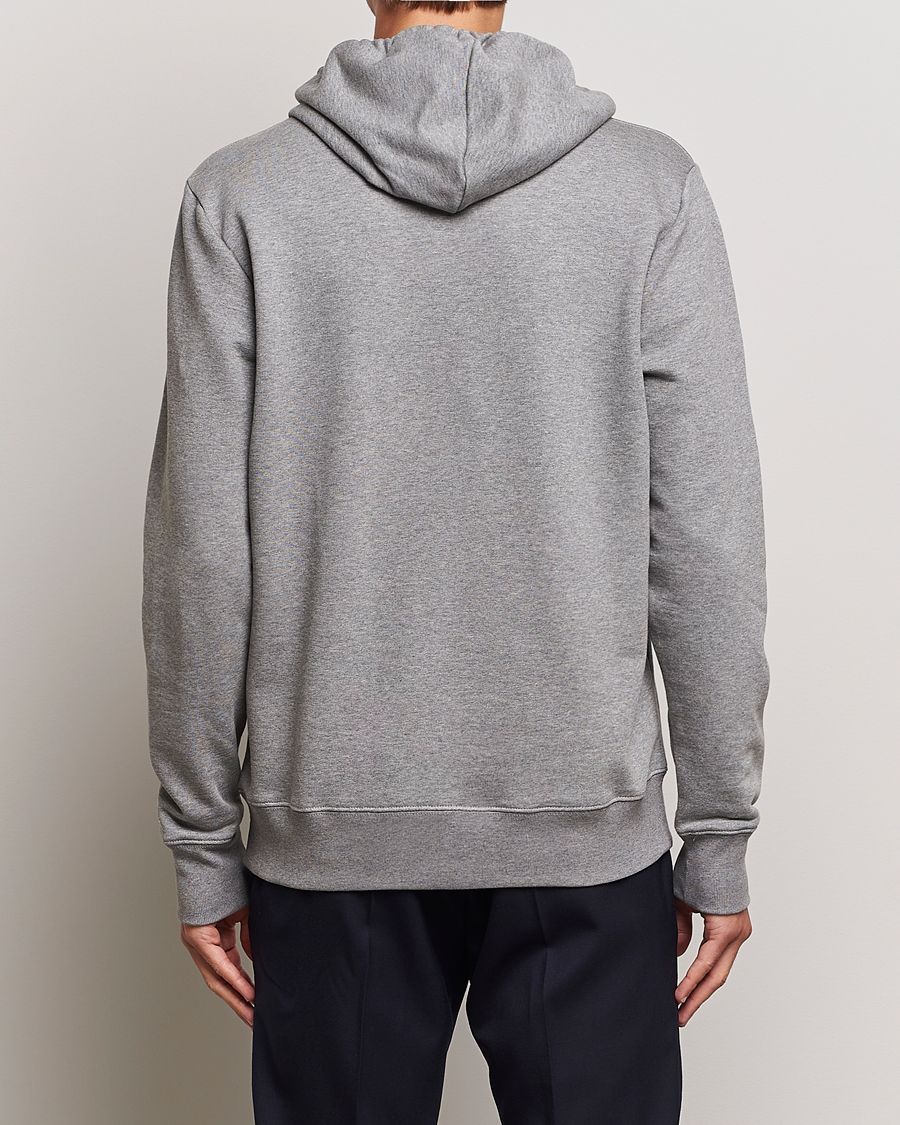 PS Paul Smith Zebra Organic Cotton Hoodie Grey Melange