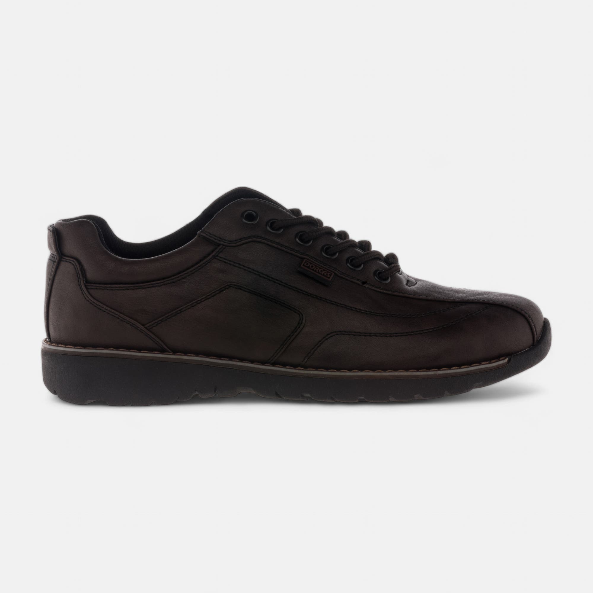 Derbies pieds sensibles Homme marron