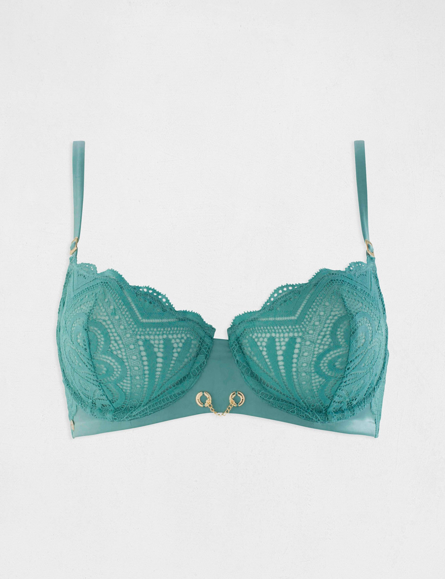 Soutien-gorge armatures bleu femme - bleu