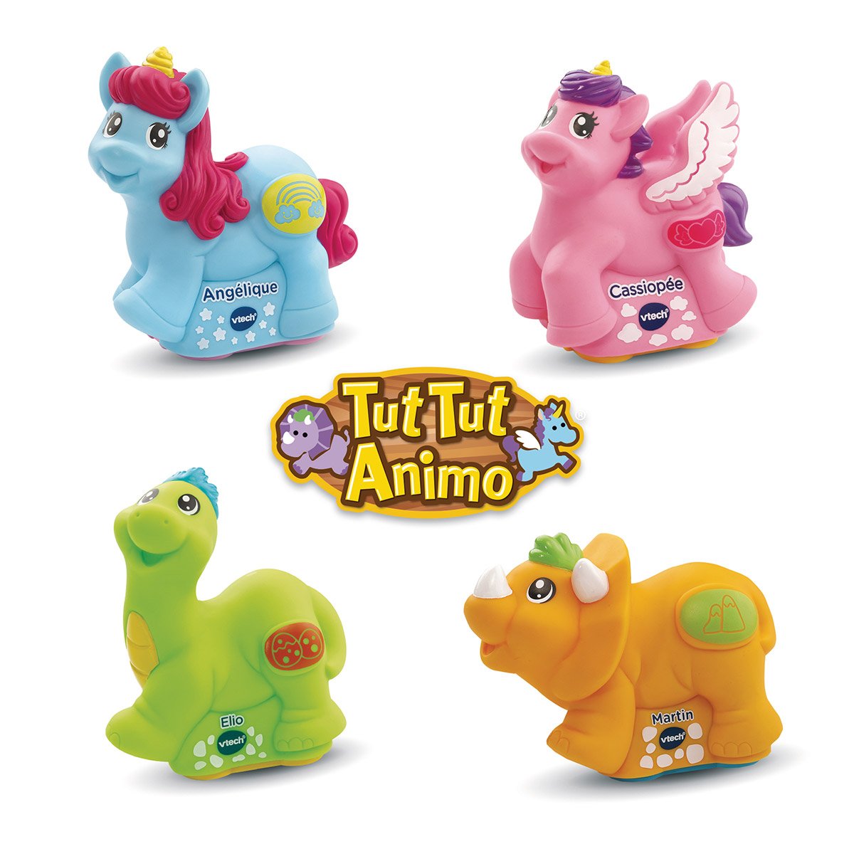 Tut Tut Animo - Licornes et dinos colorés