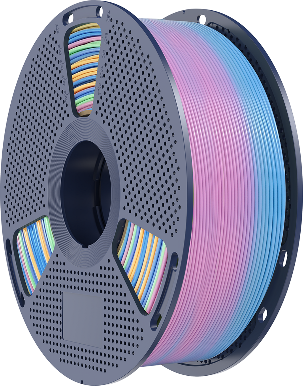 SUNLU  PLA Rainbow-04, 1,75 mm / 1000 g    Mehrfarbiges PLA Material