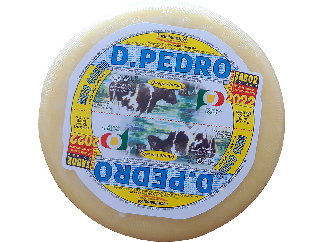 QUEIJO D. PEDRO CURADO MEIO GORDO KG