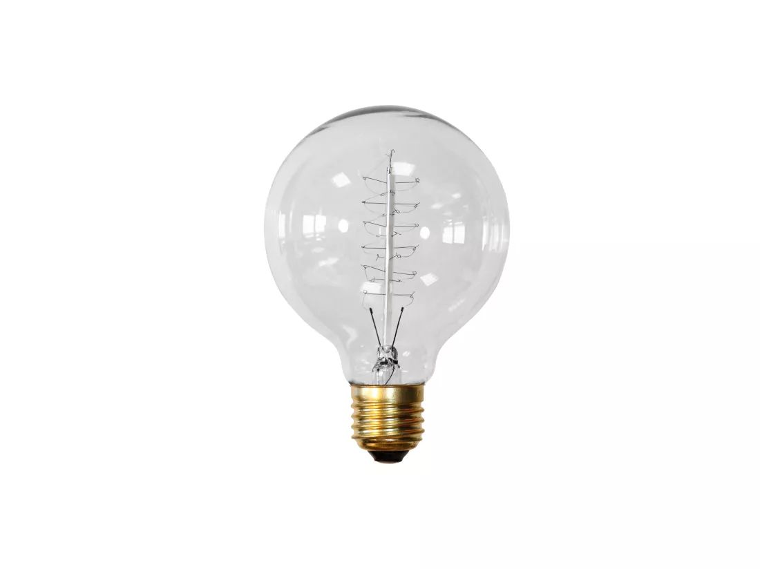 Ampoule Edison frequency Transparent