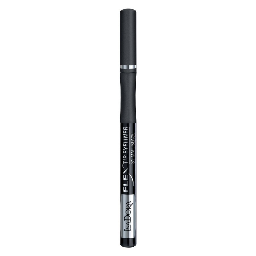 IsaDora Flex Tip Eyeliner #81 Matt Black 1,2ml