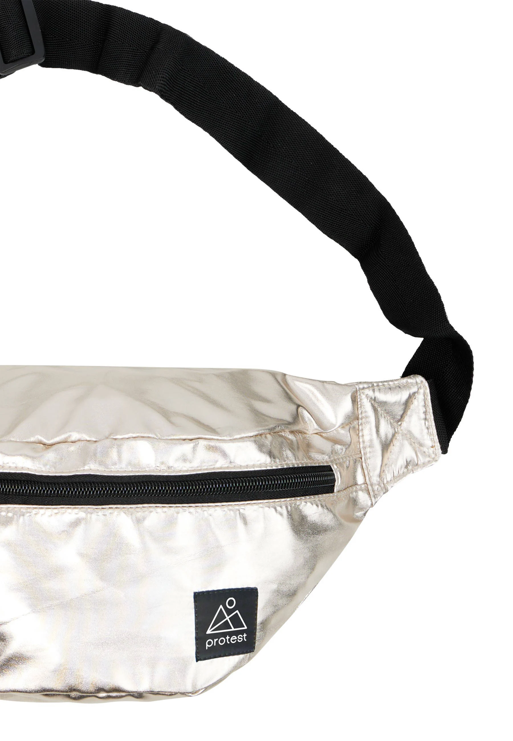 Protest metallic heuptas goudkleurig