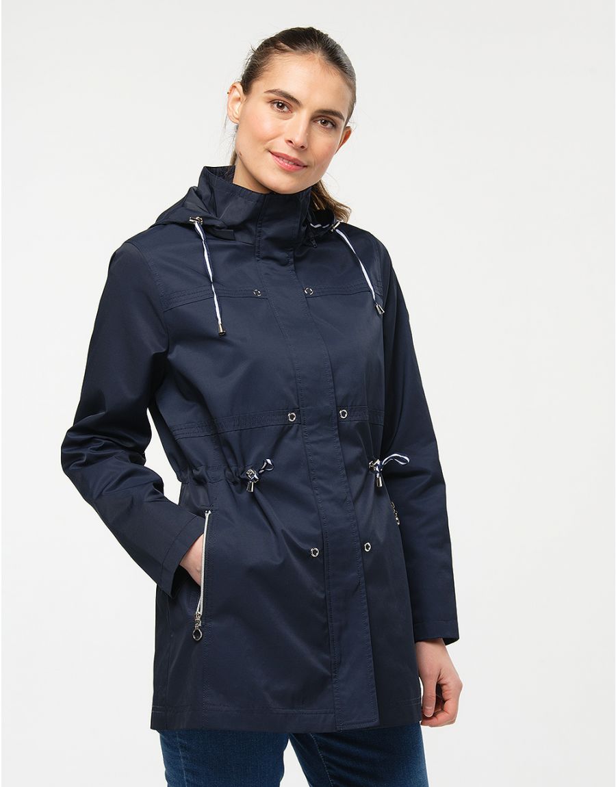Parka sport bleu marine