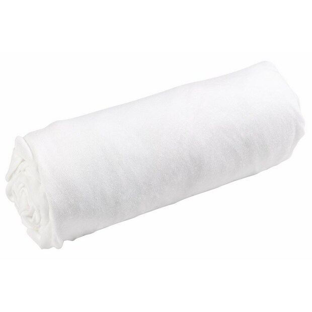Drap-housse jersey 70x140 cm blanc - BEBE9 CREATION