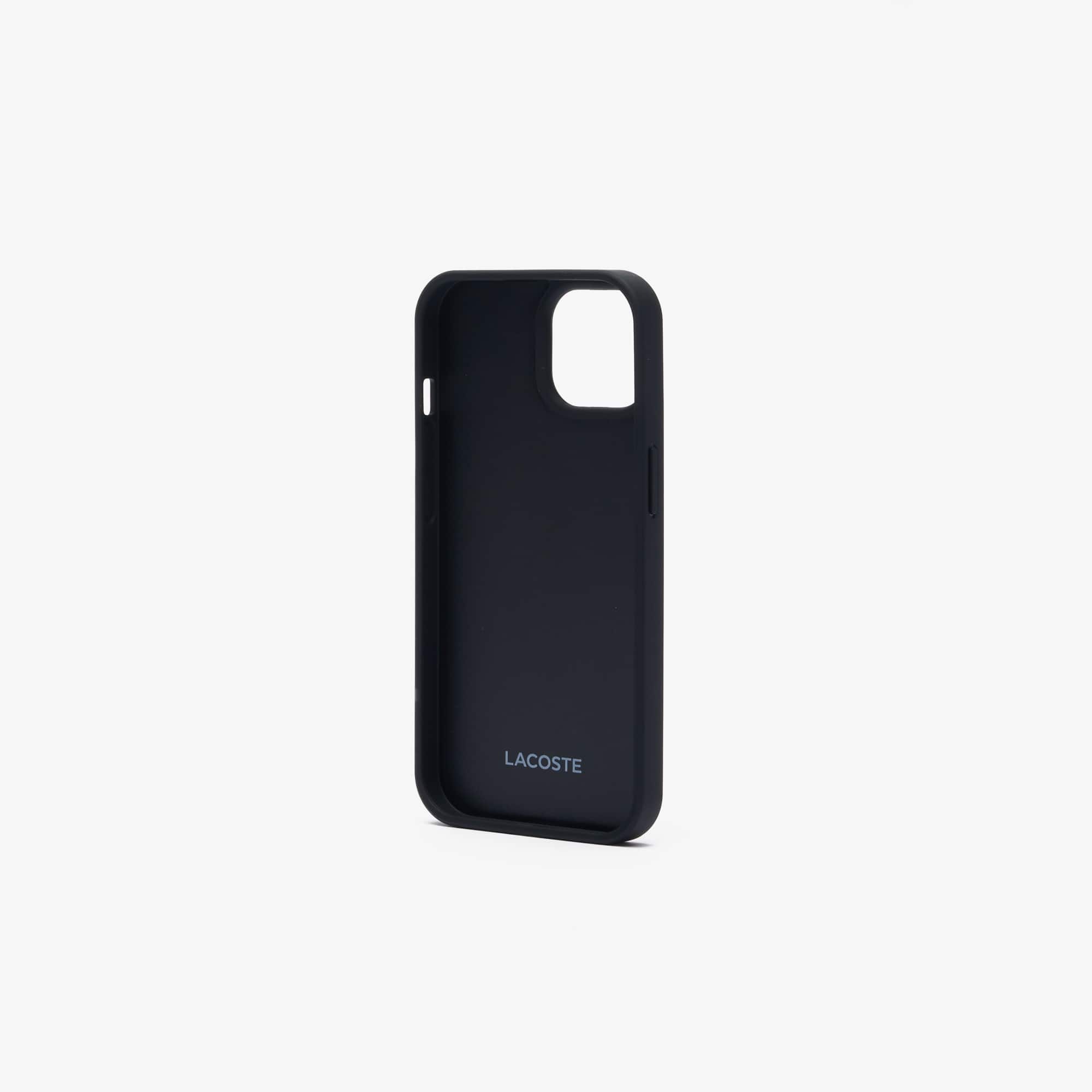 Coque iPhone 15 The Blend imprimé crocodile Coques iPhone - Noir - Lacoste - Unisex