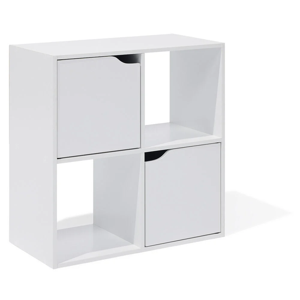 Meuble de rangement Adam 4 cases Blanc 60x29,8xH60 cm