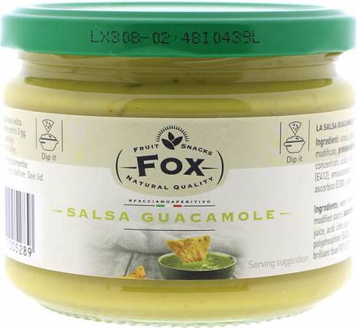Fox Italia salsa guacamole 300 gr