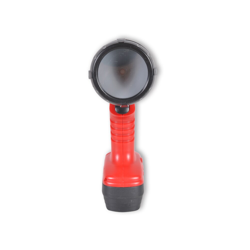 Moni Kinder-Elektrowerkzeug Werkstatt-Lampe T1407, Ausweis, Lineal, ab 3 Jahre rot