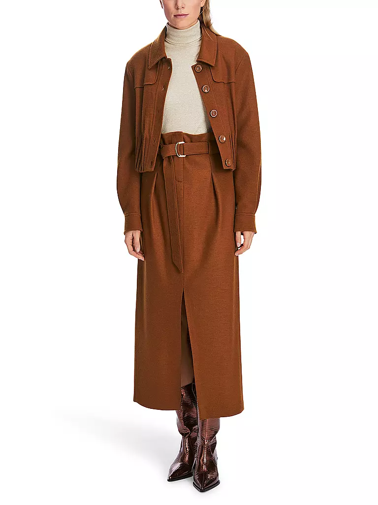 MARC CAIN Maxirock  orange