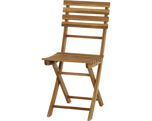 Siena Garden 2-zits balkonset bestaande uit: 2 stoelen, tafel, naturel hout