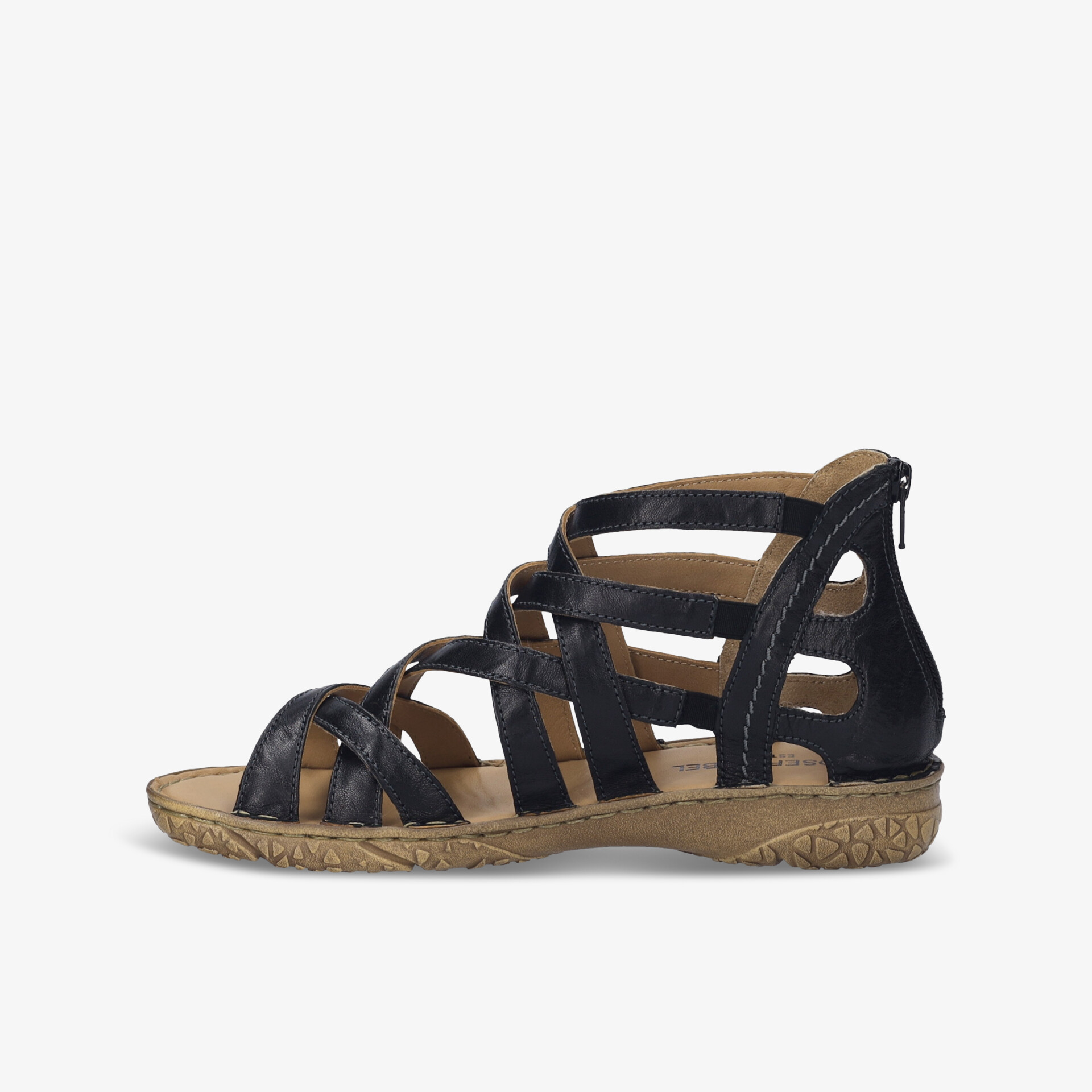 Josef Seibel Damen Sandalen schwarz