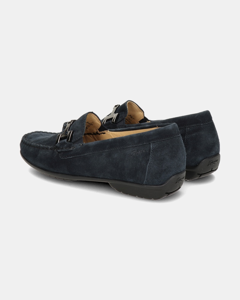Sioux Cortizia Velour Mocassins & loafers  - blauw