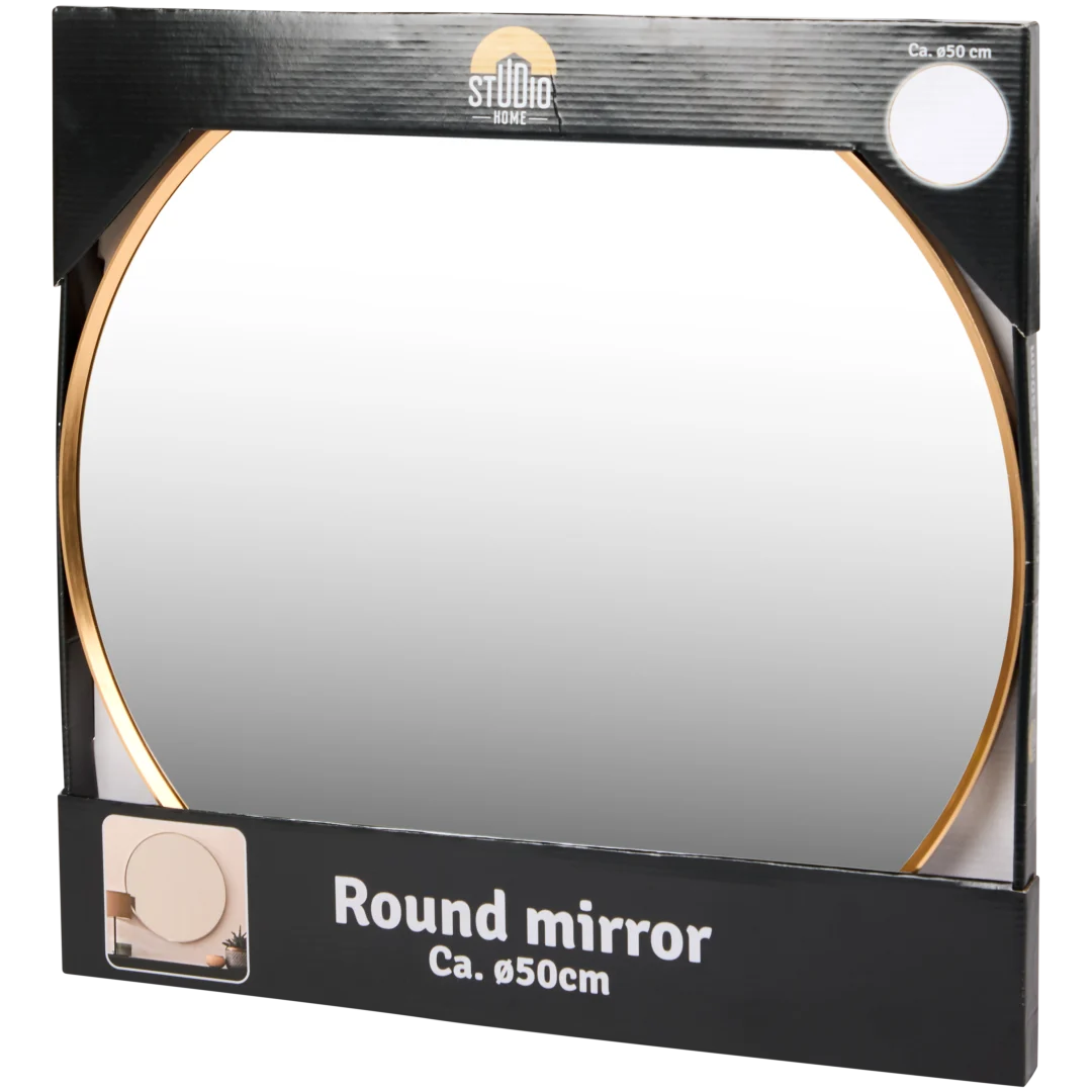 Miroir rond suspendu