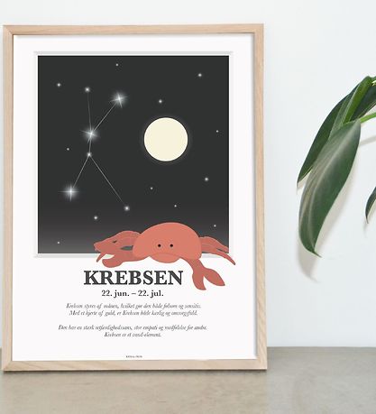 Kids by Friis Poster - Sternzeichen - Krebs