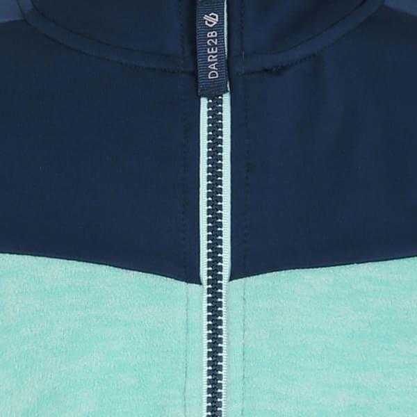 Veste polaire randonnée DARE 2B EMERGENT II CORE STRETCH MINT GREEN/MOONLIGHT DENIM