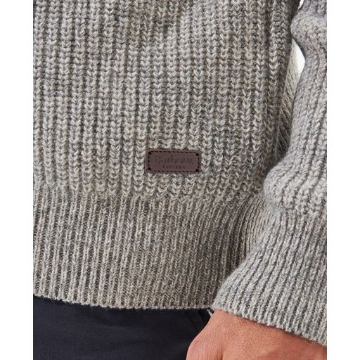 Barbour Horseford Crew Neck Striktrøje, Stone, XL