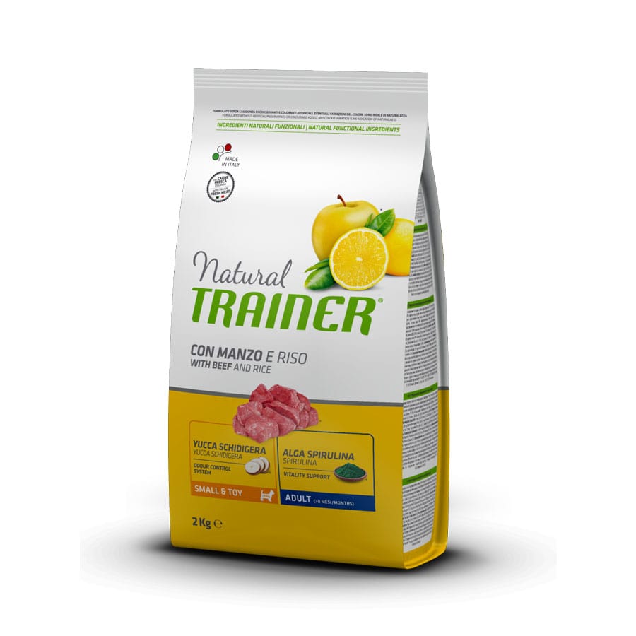 Ração Natural Trainer Adult Mini Beef para Cães