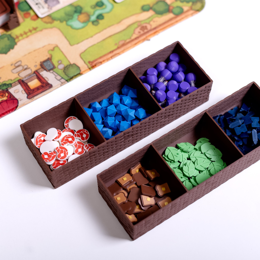 Ensemble de jetons compatible avec Flamecraft