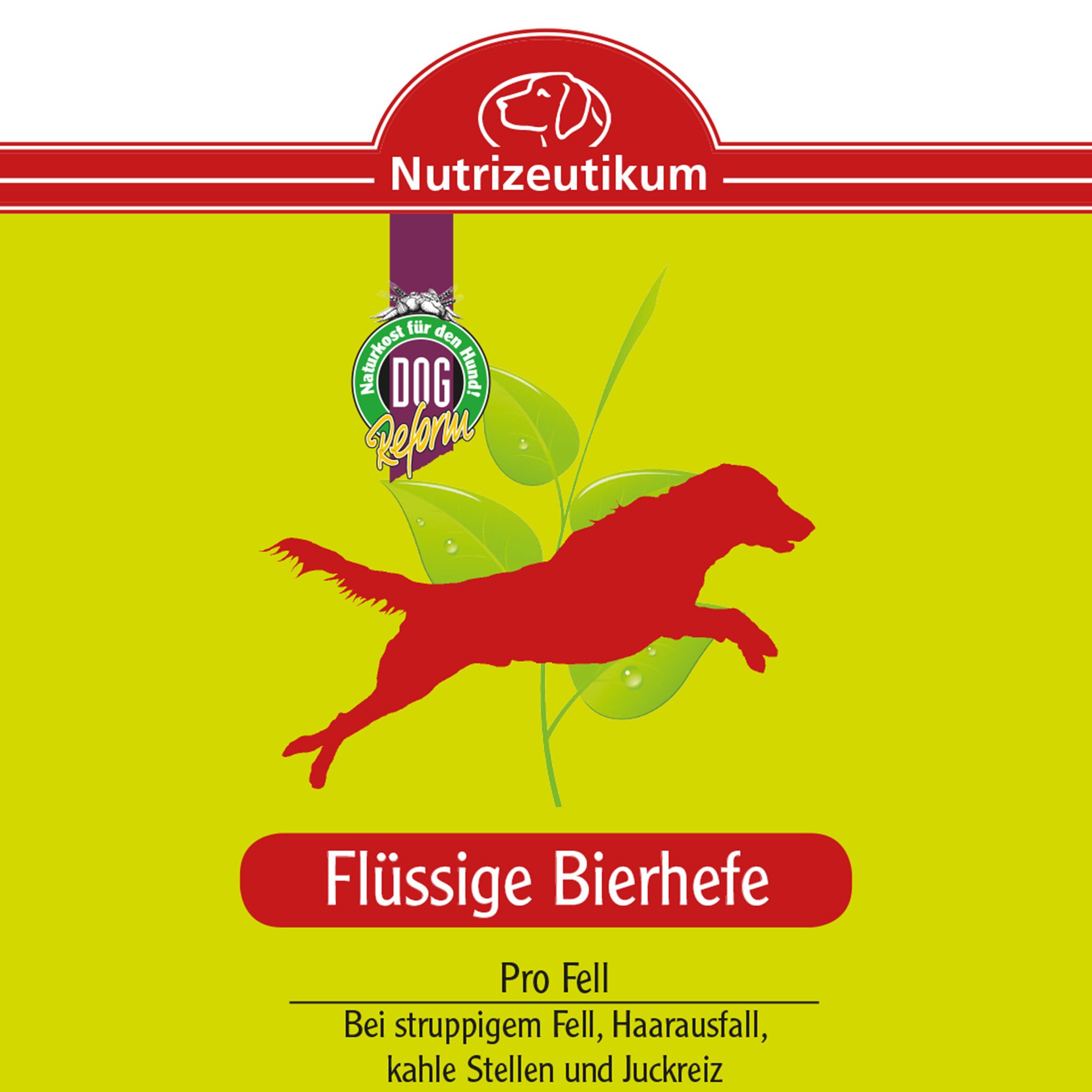 Schecker Hundefutter - flüssige Bierhefe