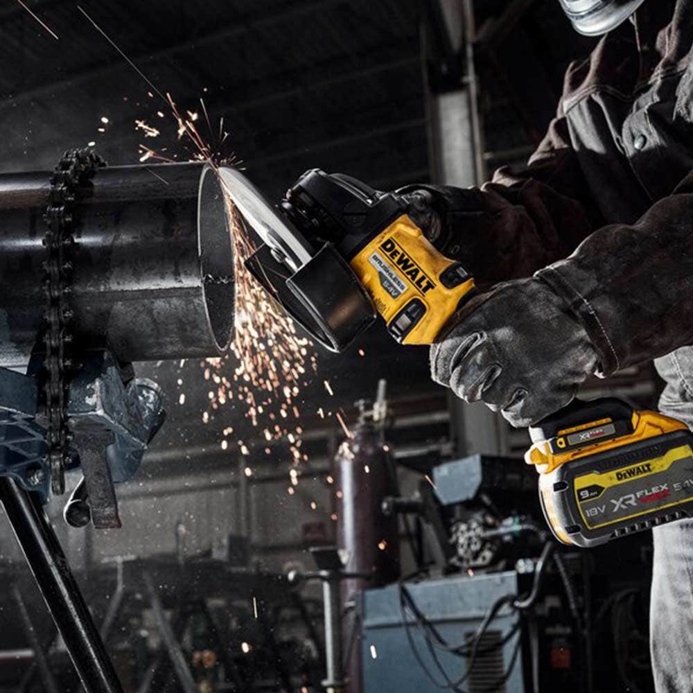 Esmerilhadeira angular DEWALT 54V XR FLEXVOLT 180mm - Modelo DCG440N-XJ