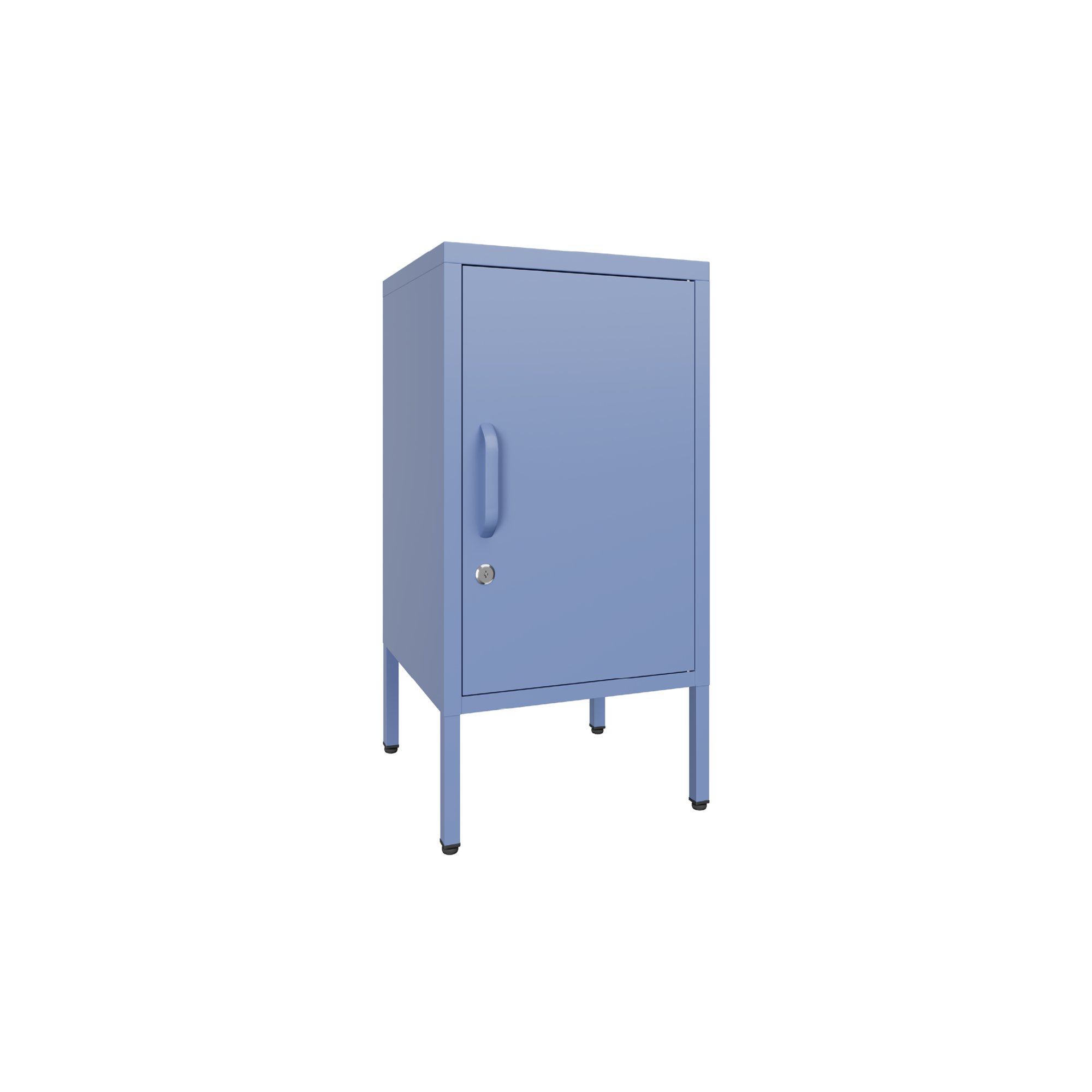Nachtkastje Sugar Cube pigeon blue