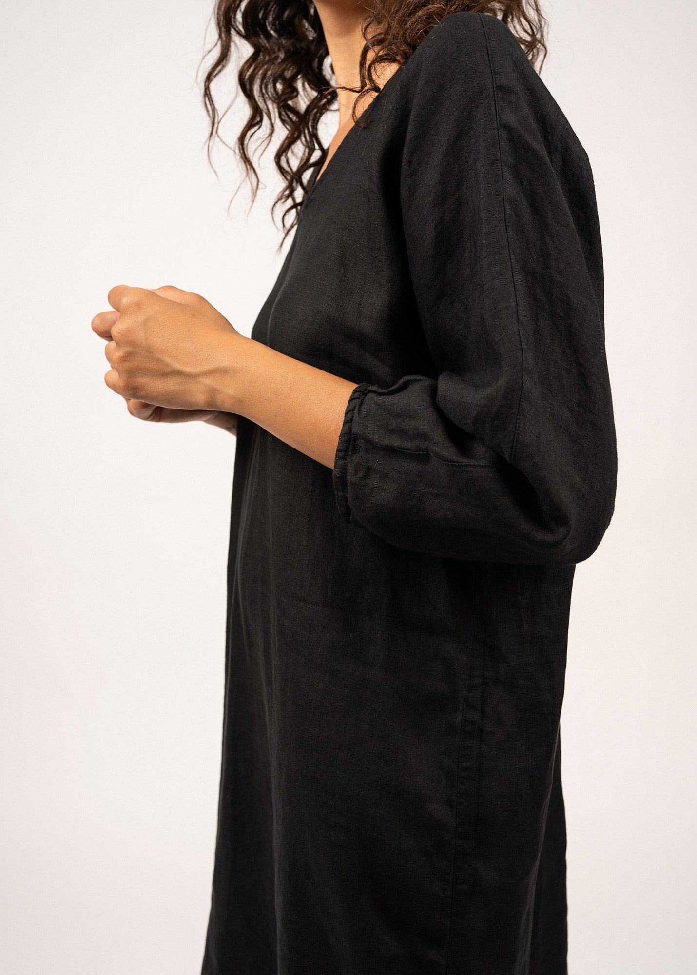 Robe longue en lin Revelyne