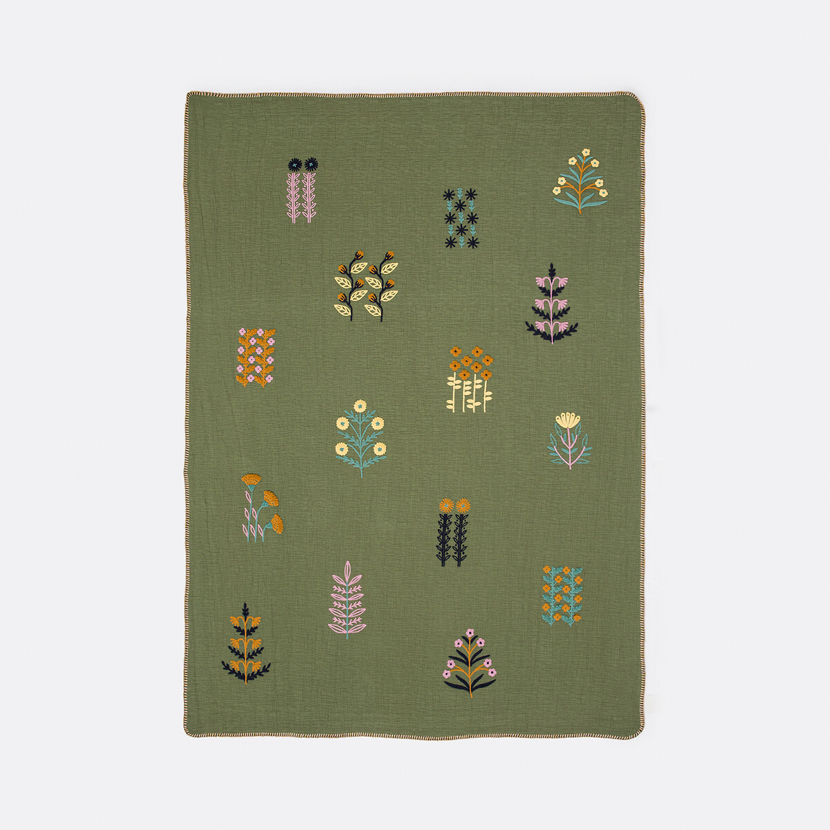 LA REDOUTE INTERIEURS<br>Manta bordada com estampa floral, Justin