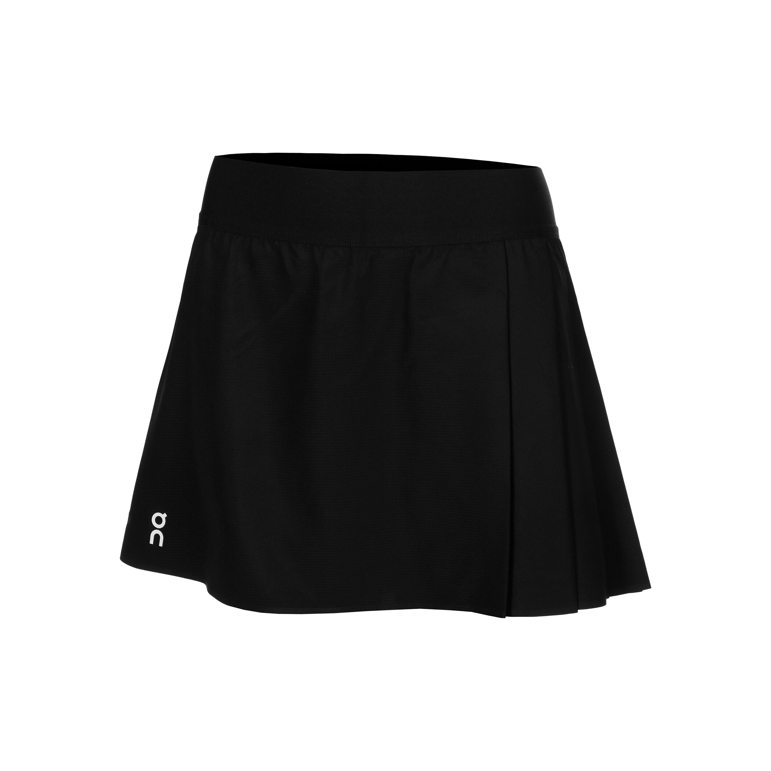 On Court Pleated Jupe Femmes - Noir