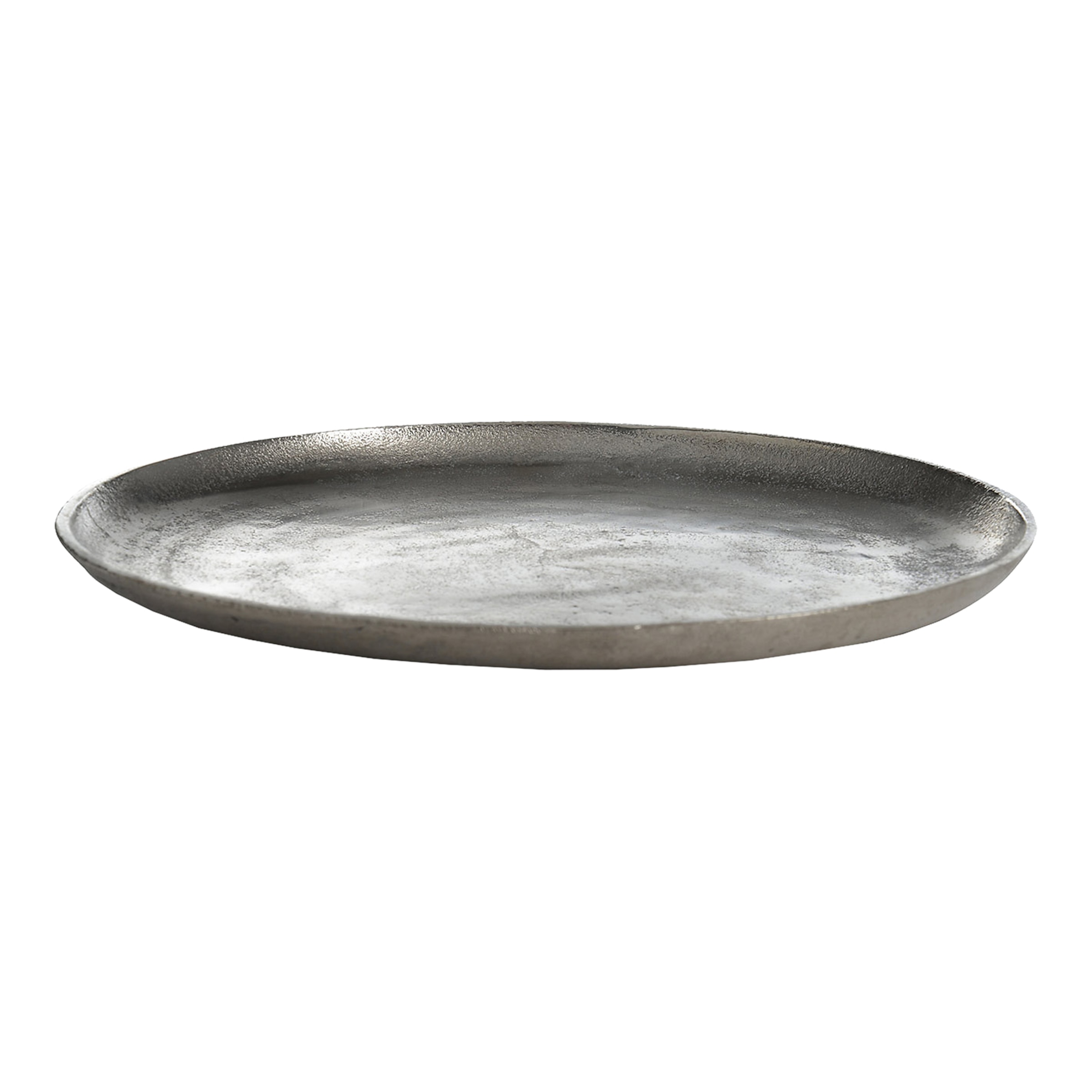 silber, ⌀ 34,5 x H 1,5 cm