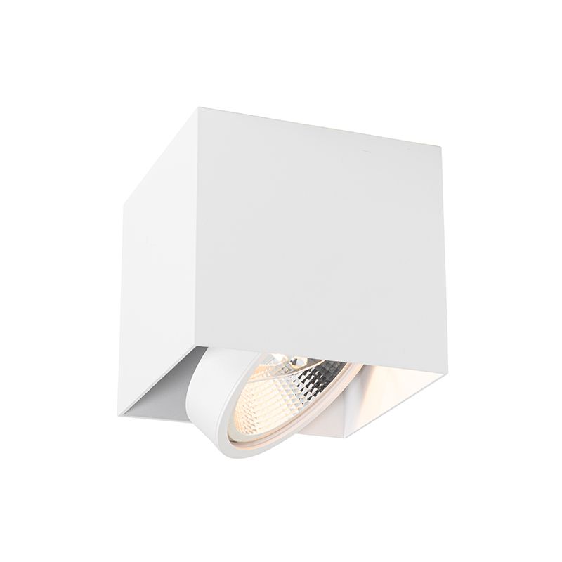 Design opbouwspot wit vierkant GU10 111mm - Box