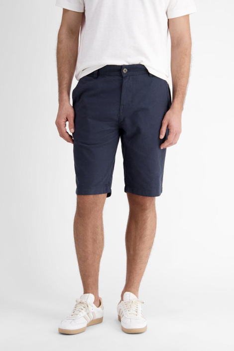 Lerros blauwe heren korte broek