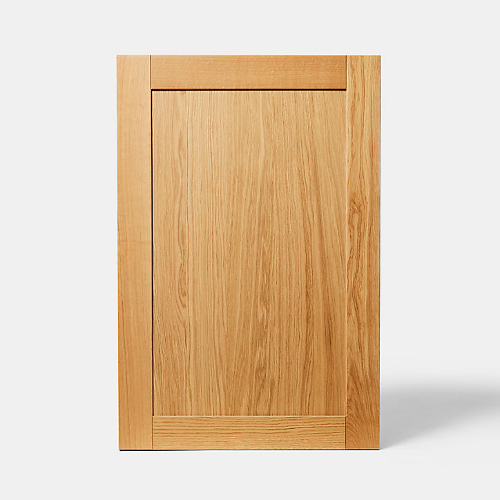Porte de meuble de cuisine Verbena chêne massif l. 60 cm x H. 90 cm GoodHome