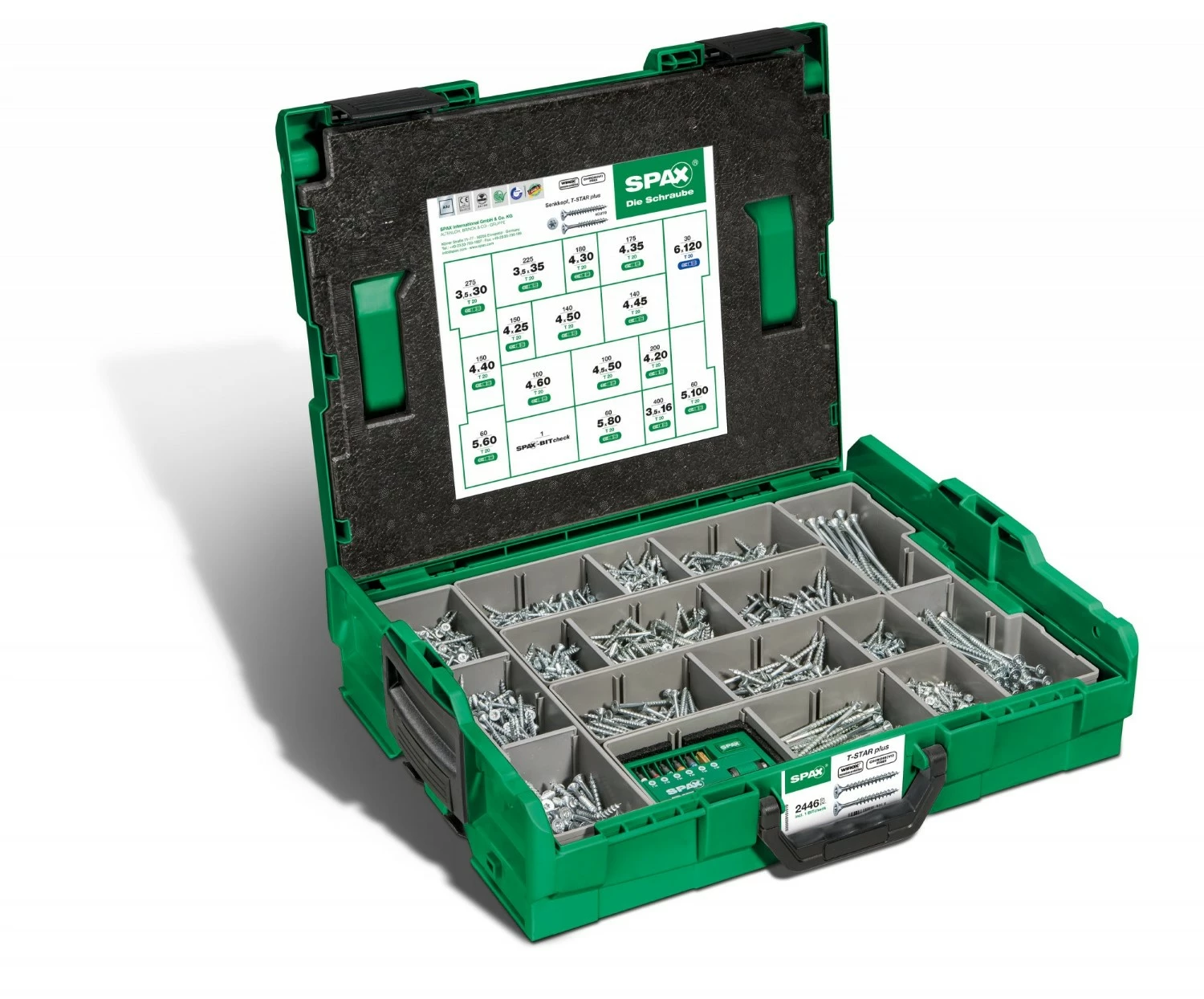 SPAX 5000009162019 Montagekoffer L-boxx - 1 stuk