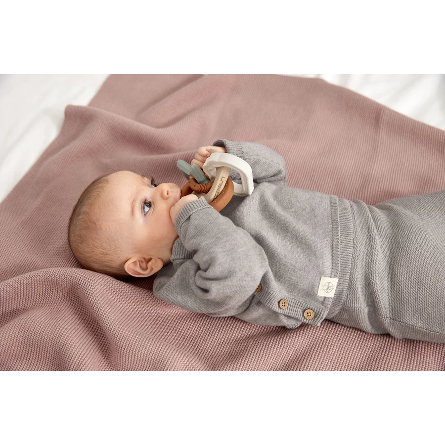 LÄSSIG Teether WoodSilicone Little Universe